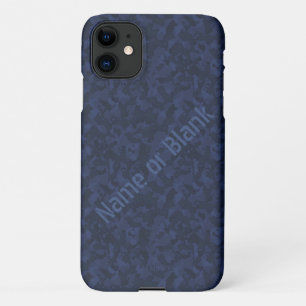 Camouflage iPhone Case in Navy HAMbWG