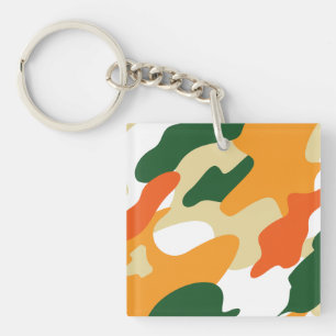 camouflage keychain