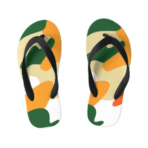 camouflage kid's flip flops