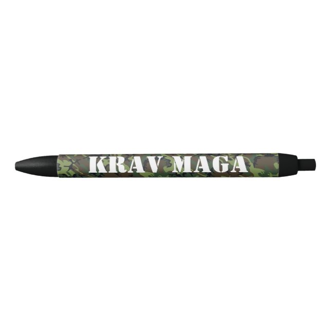 Camouflage KravMaga/Custom Text Pen (Front)