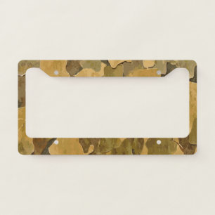 Camouflage Leaves – Outdoor & Tactical Car License Plate Frame