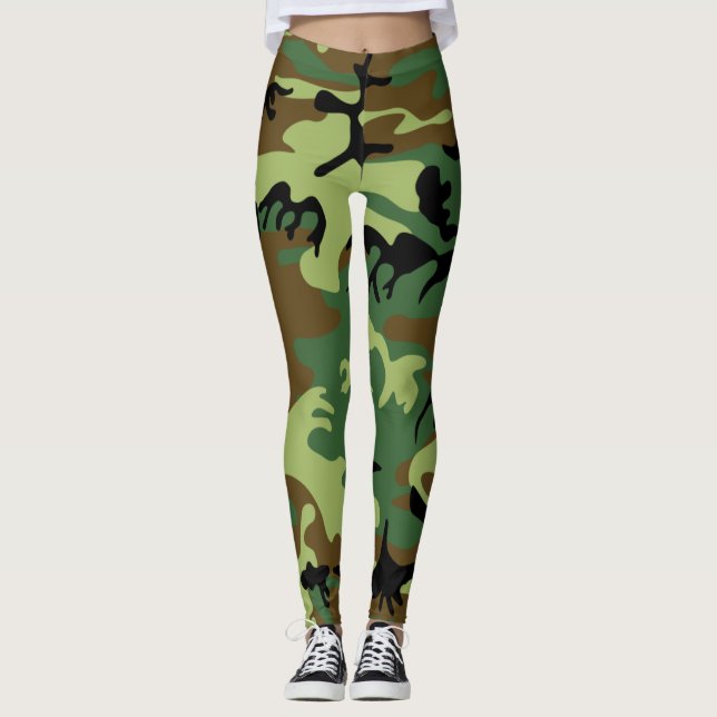 Camouflage Leggings (Front)