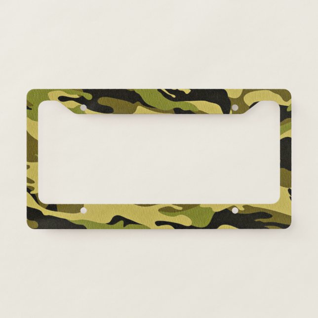  Camouflage License Plate Frame (Front)