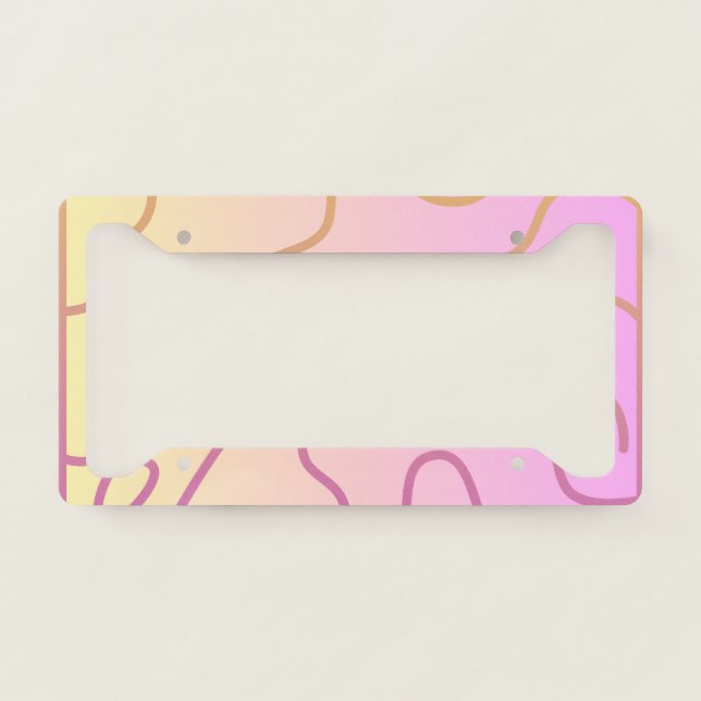 camouflage license plate frame (Front)