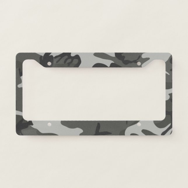 Camouflage License Plate Frame (Front)