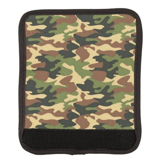 camouflage luggage handle wrap (Front)