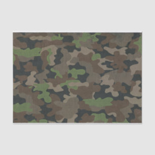 Camouflage Military inspired Tactical Outdoor Tissue Paper