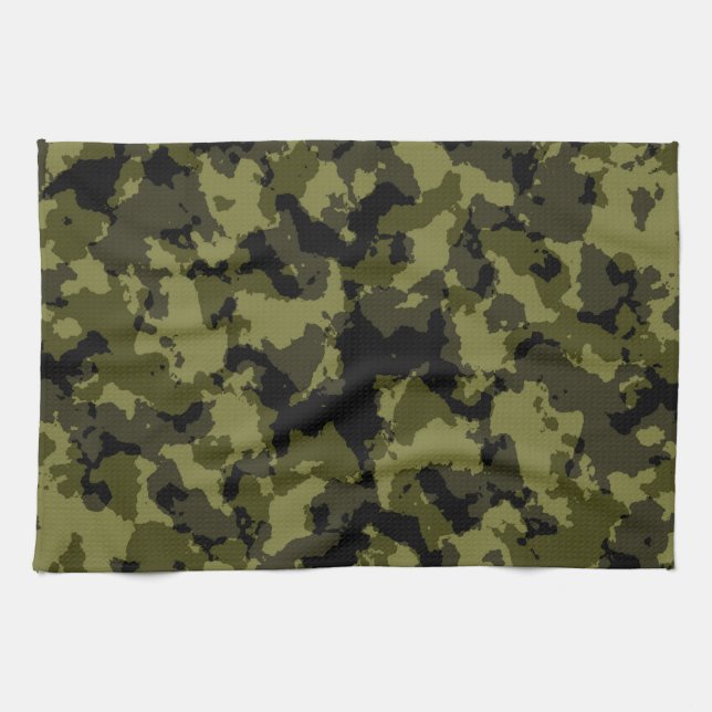 Camouflage military style towel (Horizontal)