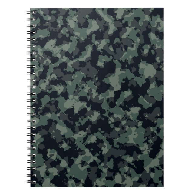 Camouflage military texture notebook (Front)