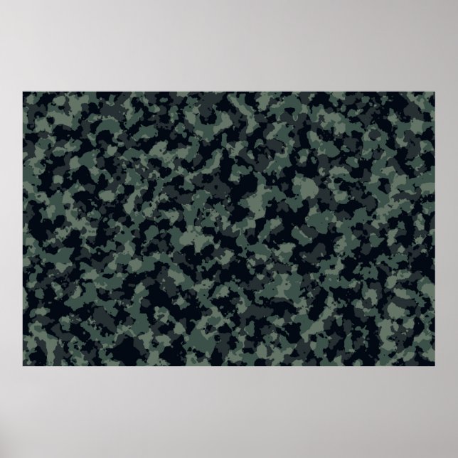 Camouflage military texture poster (Front)