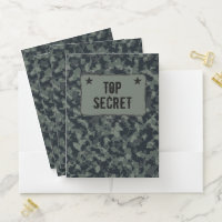 Camouflage Military Top Secret