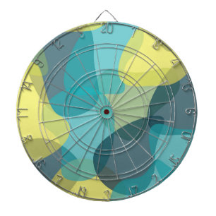 Camouflage, modern, cool, trendy, urban geometric dart board