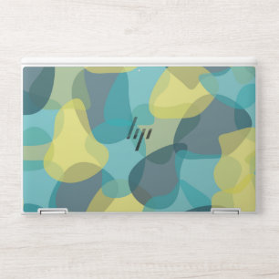 Camouflage, modern, cool, trendy, urban geometric HP laptop skin