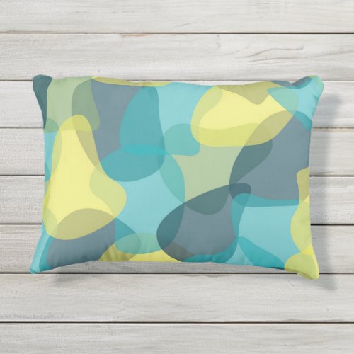 Camouflage modern cool trendy urban geometric outdoor pillow
