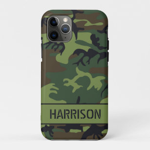 Camouflage Monogram iPhone 11 Pro Case