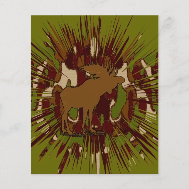 Camouflage Moose Break-out Camo Flyer (Front)