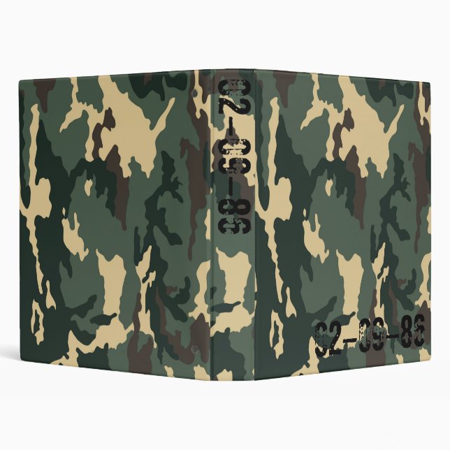 Camouflage Muster Binder (Background)