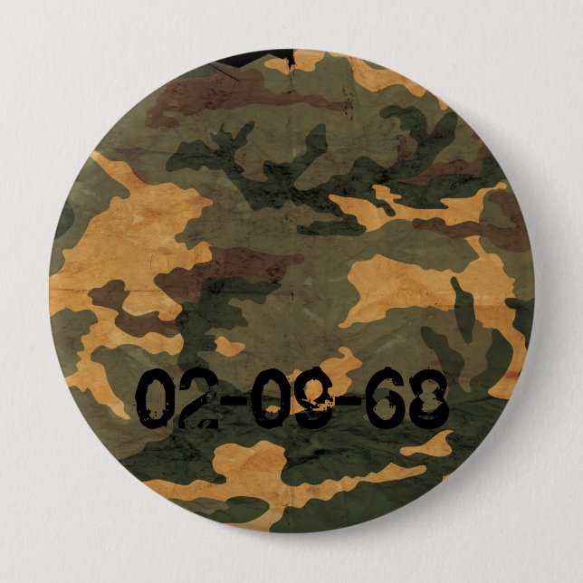 Camouflage Muster Button (Front)
