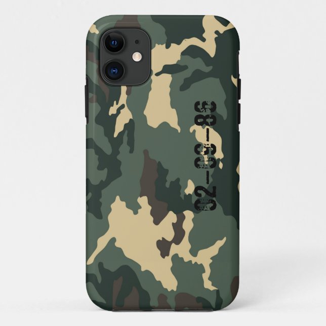 Camouflage Muster Case-Mate iPhone Case (Back)