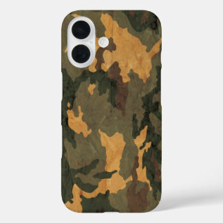 Camouflage Muster iPhone 16 Case