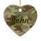 Camouflage Name Ornament