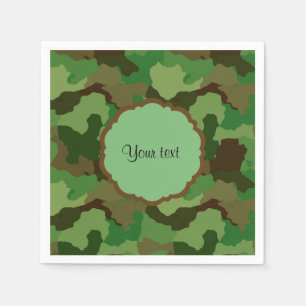 Camouflage Napkins