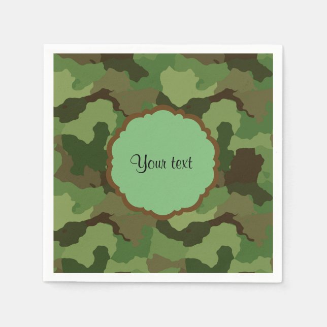 Camouflage Napkins (Front)
