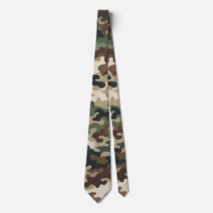 Camouflage Neck Tie