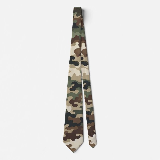 Camouflage Neck Tie (Front)