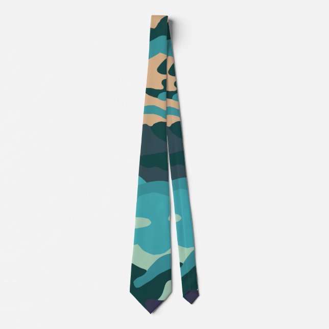 Camouflage Neck Tie (Front)