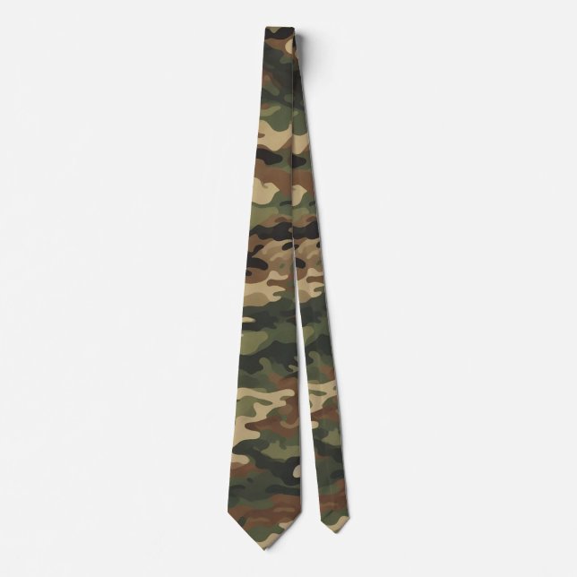 Camouflage Neck Tie (Front)