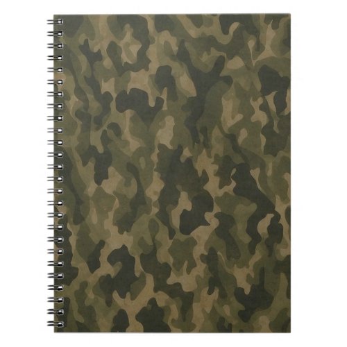 Camouflage Notebook