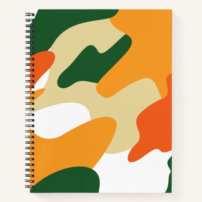 camouflage notebook (Front)