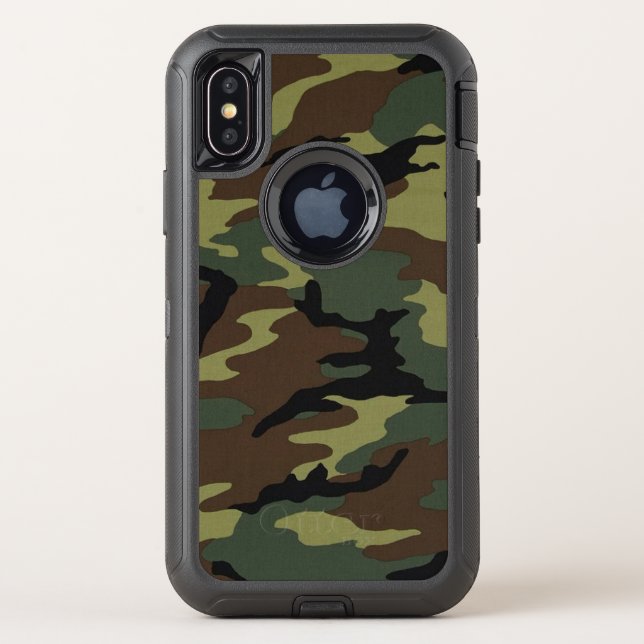 Camouflage Otterbox iPhone Case (Back)