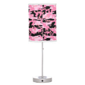 Camouflage Pattern, Military Pattern, Camo, Army Table Lamp (Back)