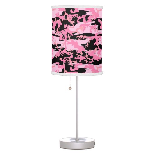 Camouflage Pattern, Military Pattern, Camo, Army Table Lamp (Right)