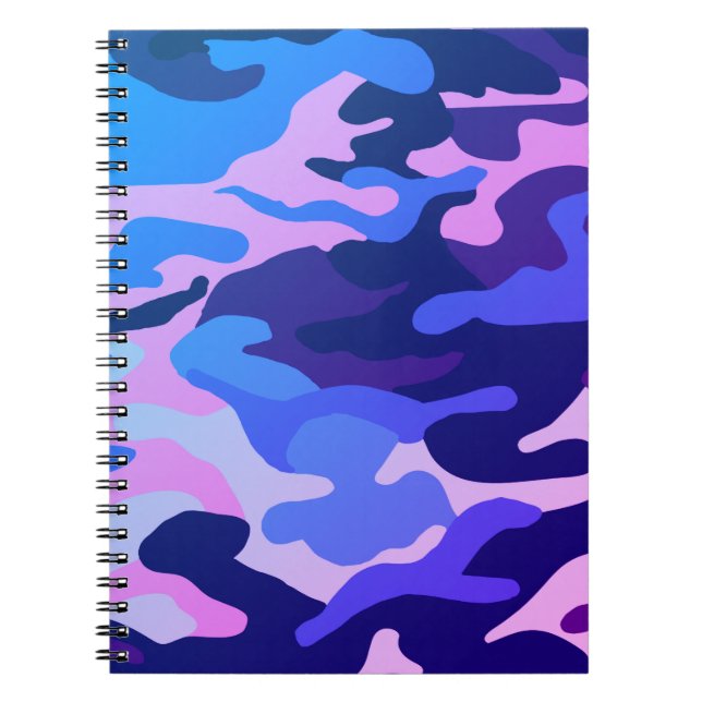 Camouflage Pattern Notebook (Front)