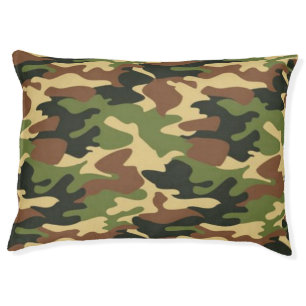 camouflage pet bed