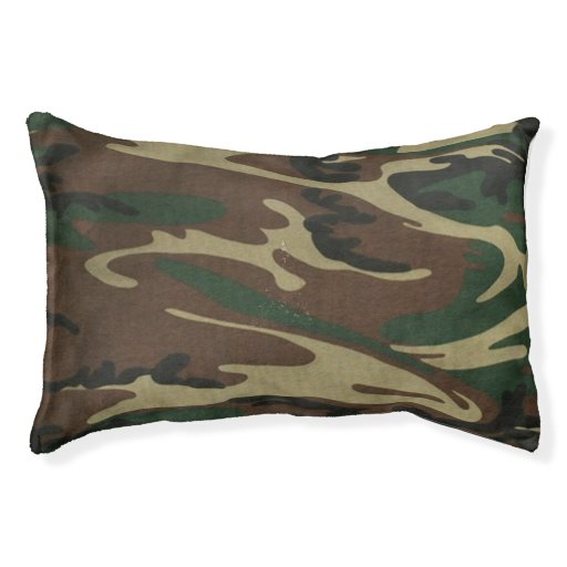 Camouflage Pet Bed