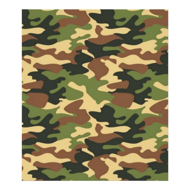 camouflage photo print (Front)