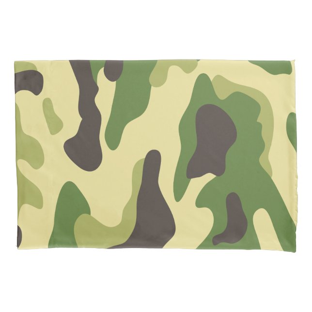 Camouflage Pillow Case (Front)