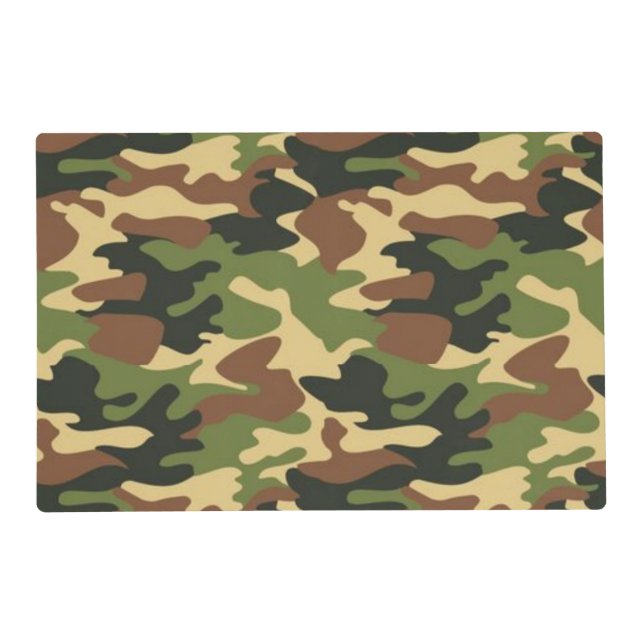 camouflage placemat (Front)