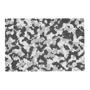 camouflage placemat