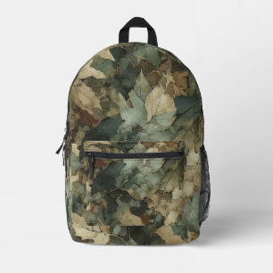 Camouflage Printed Backpack