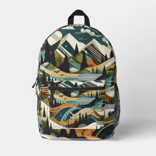 Camouflage Printed Backpack