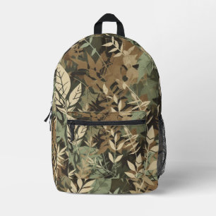 Camouflage Printed Backpack