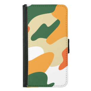 camouflage samsung galaxy s5 wallet case
