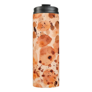 Camouflage seamless pattern with natural khaki san thermal tumbler