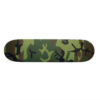 Camouflage Skateboard Deck