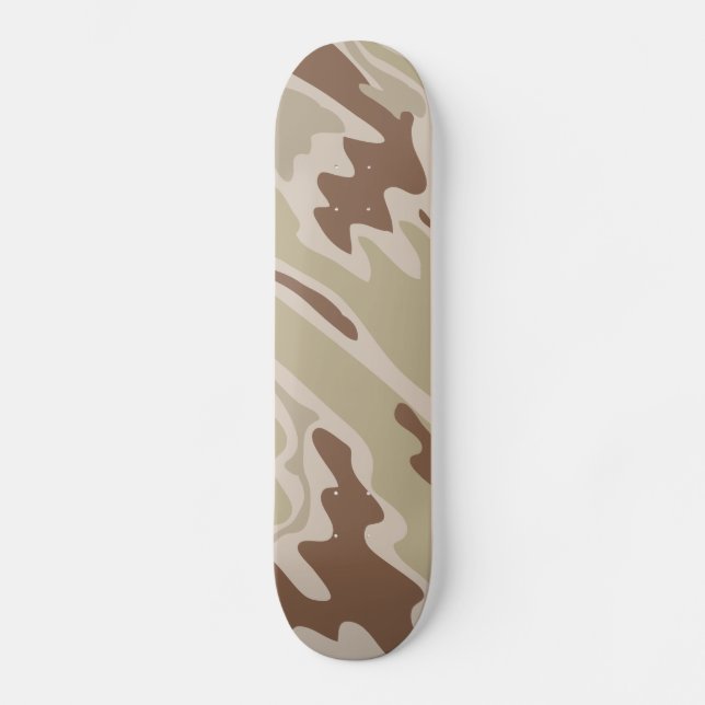 Camouflage Skateboard Deck (Front)